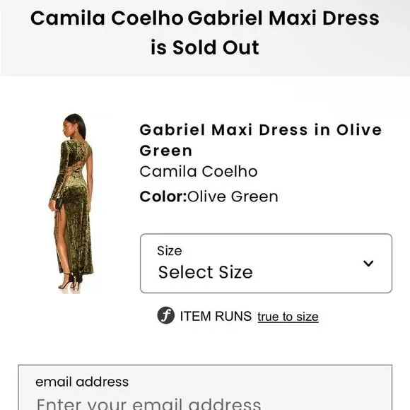 green emerald velvet dress Camila Coelho Coraline Dress in Green – BlackSkinny main image 0